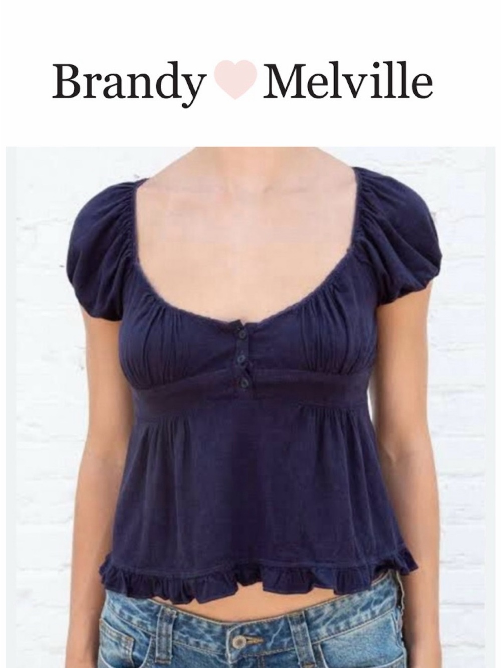 EUC Brandy Melville Top